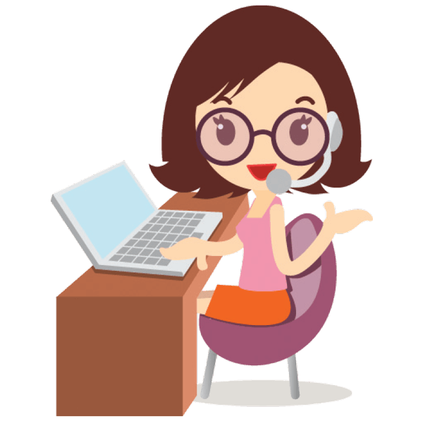 Woman-at-Desk-Logo